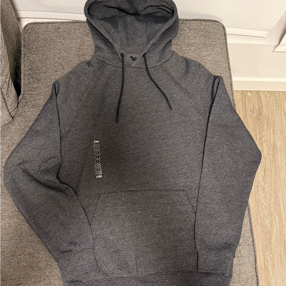Men's Charcoal Hoodie Sweater